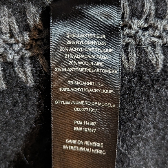 Alice + Olivia XS/S long cardigan vest black - Picture 4 of 5